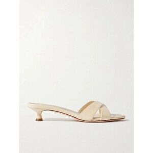 AEYDE Stina Patent Leather Slide Sandals Women’s size 38/7.5 Made in Italy